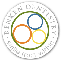 Logo of Renken Dentistry featuring interlocking colorful circles