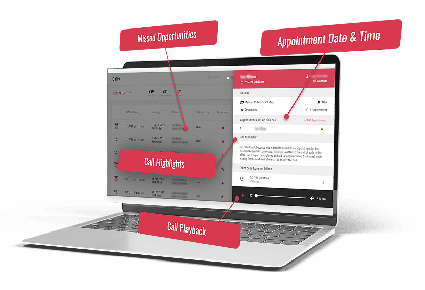 CallPro - Call Tracking card