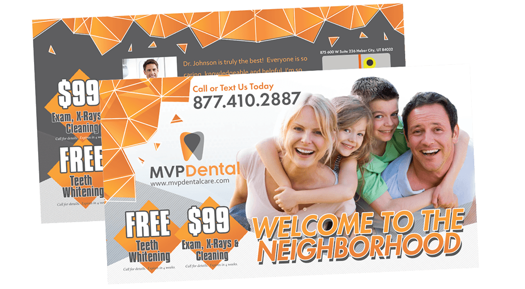 New Mover Mail card