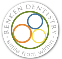 Logo of Renken Dentistry featuring interlocking colorful circles